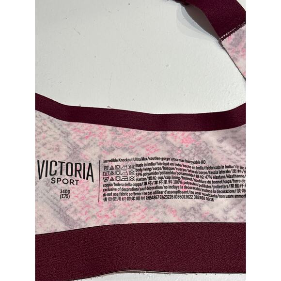 VSX Victoria’s Secret Sport Incredible Knockout Ultra Max Sports Bra 34DD - Picture 4 of 5
